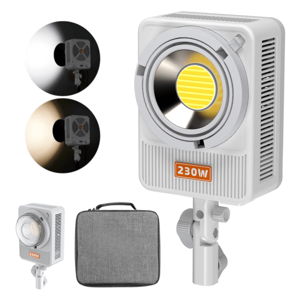 Iluminador-LED-G230-COB-Pocket-Video-Light-RGB-230W-Bowens-Branco-220V -1- Iluminador-LED-G230-COB-Pocket-Video-Light-RGB-230W-Bowens-Branco-220V -1-